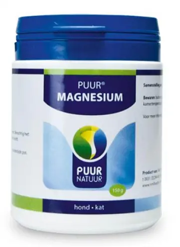 Puur Natuur Puur Magnesium 150 g – poeder voor hond en kat
