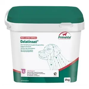 PrimeVal gelatinaat hond 2 kg – collageenhydrolysaat en collageen type II - Afbeelding 1