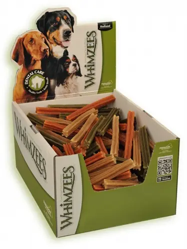 Whimzees Stix hondenkauwsnack Small 12 cm – vegetarisch, 150 stuks