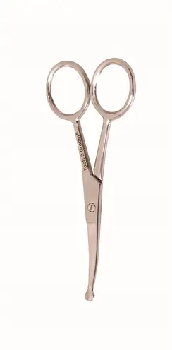 Tools-2-Groom potenschaar gebogen 4,5 inch (11,5 cm) – stompe punt