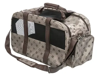 Trixie hondendraagtas Maxima beige/bruin 54 x 33 x 32 cm – gaas