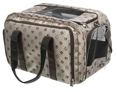 Trixie hondendraagtas Maxima beige/bruin 54 x 33 x 32 cm – gaas - Afbeelding 4