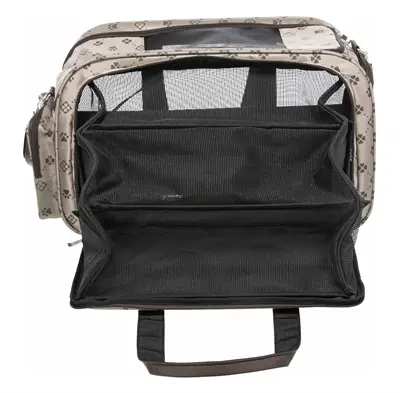 Trixie hondendraagtas Maxima beige/bruin 54 x 33 x 32 cm – gaas - Afbeelding 5