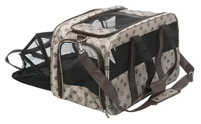 Trixie hondendraagtas Maxima beige/bruin 54 x 33 x 32 cm – gaas - Afbeelding 7