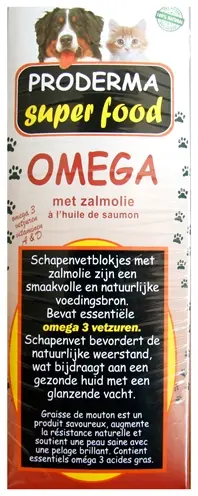 Proderma schapenvet omega met zalmolie 3 stuks – hond en kat