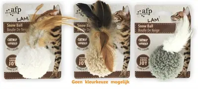 AFP kattenspeeltje muis met catnip 5 cm – assorti