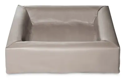 Bia Bed hondenmand taupe 60 x 50 x 12,5 cm – opstaande rand, maat 2