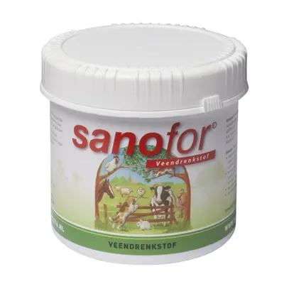 Sanafor Veendrenkstof 500 ml – mineralen voor honden