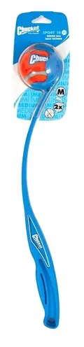 Chuckit Sport ball launcher werpstok 18M 45 cm – met bal 6 cm - Afbeelding 2
