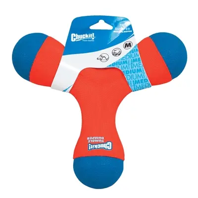 Chuckit Tri-Bumper M 21 x 6 x 20 cm – drijvend apporteerspeelgoed