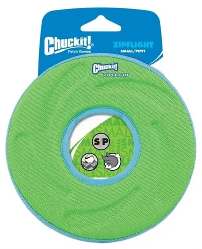 Chuckit Zipflight frisbee voor honden 21 x 21 x 3 cm – drijvend