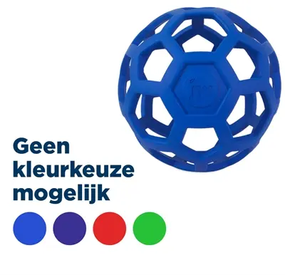 JW Hol-Ee Roller hondenbal Jumbo 20 cm – rubber, vulbaar met snacks