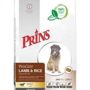 Prins hondenvoer Procare Hypo-allergic lam en rijst 10 kg - Afbeelding 1