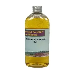 Dierendrogist vlooienshampoo kat 250 ml – plantenextracten - Afbeelding 1