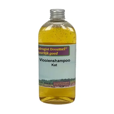 Dierendrogist vlooienshampoo kat 250 ml – plantenextracten