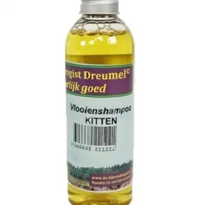 Dierendrogist vlooienshampoo kitten 100 ml – plantenextracten - Afbeelding 1