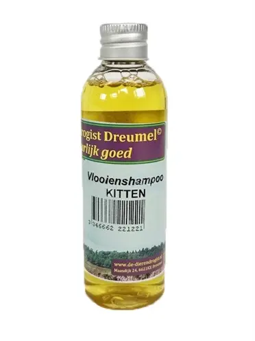 Dierendrogist vlooienshampoo kitten 100 ml – plantenextracten