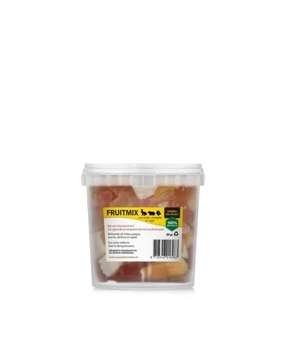 Utopia fruitmix 80 g – met kokos, papaja, ananas, abrikoos en appel
