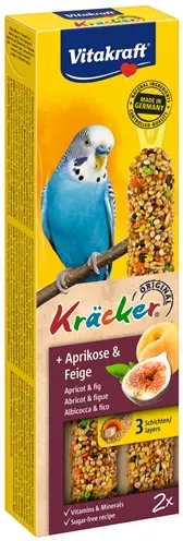 Vitakraft parkiet kracker fruit 2 in 1 – 2 stuks
