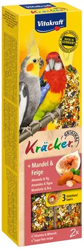 Vitakraft valkparkiet kracker fruit 2 in 1 – 2 stuks