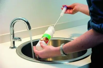 Savic Biba schoonmaakborstel voor drinkfles 4 x 4 x 30 cm