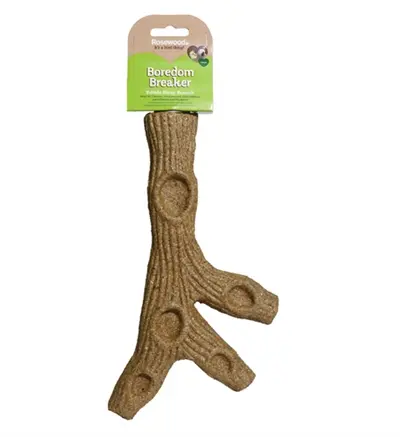 Rosewood eetbare zitstok 30 x 17 x 4,5 cm – met alfalfa