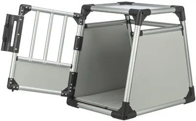Trixie transportbox aluminium S 48 x 57 x 64 cm – auto, tot 15 kg - Afbeelding 6