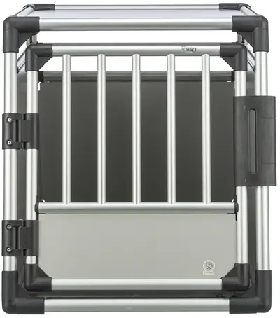 Trixie transportbox aluminium M-L 63 x 65 x 90 cm – auto, tot 30 kg - Afbeelding 2