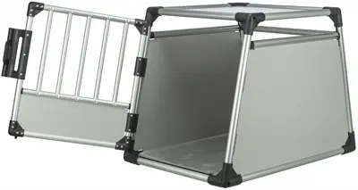 Trixie transportbox aluminium M-L 63 x 65 x 90 cm – auto, tot 30 kg - Afbeelding 6