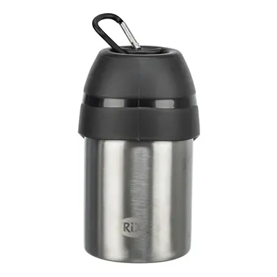 Trixie drinkfles RVS 300 ml – dop dient als drinkbakje