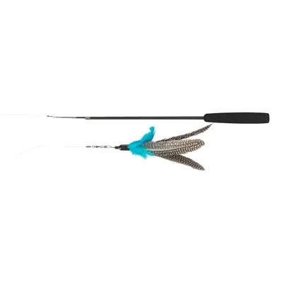 Trixie kattenhengel telescoop 40-98 cm – lichtgewicht, met twee speeltjes - Afbeelding 4