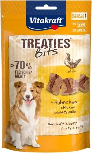 Vitakraft Treaties Bits kip 120 g – zachte vleeshapjes