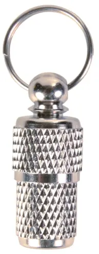 Trixie adreskoker chroom 1 x 1 x 3,3 cm – metaal