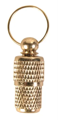 Trixie adreskoker goudkleurig 3,3 cm – metaal