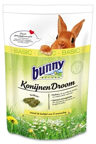 Bunny Nature Konijnendroom Basic konijnenvoer 1,5 kg