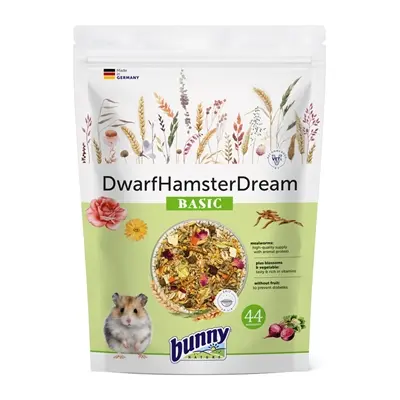 Bunny Nature Dwerghamsterdroom Basic 600 g – Long-Life-receptuur