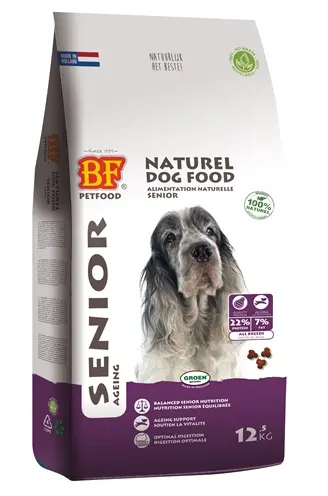BF Petfood hondenvoer Senior 12,5 kg – rund, gevogelte en rijst