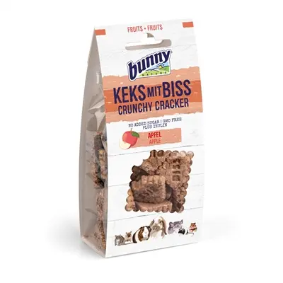 Bunny Nature Crunchy Cracker appel 50 g – knapperige snack