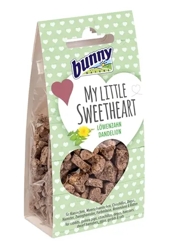 Bunny Nature My Little Sweetheart snack paardenbloem 30 g – knaagdieren