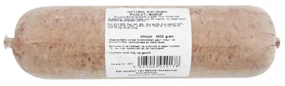 Naturis kip en rund hondenvoer 1000 g – diepgevroren