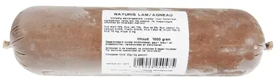 Naturis lam hondenvoer 1000 g – diepgevroren