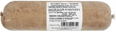Naturis zalm hondenvoer 1000 g – diepgevroren