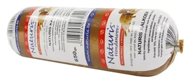 Naturis hondenvoer houdbaar kalkoen 650 g – gestoomd vers vlees met zeewier
