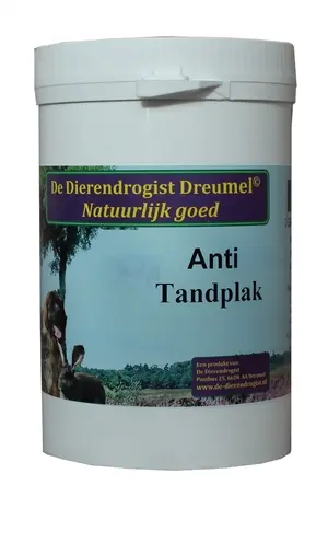 Dierendrogist tandplakpoeder 200 g – tandverzorging voor honden