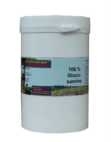 Dierendrogist glucosamine 100% puur 250 g – hond, kat en paard