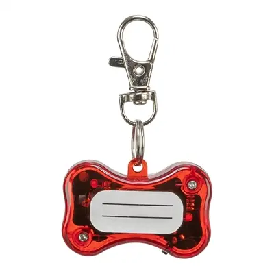 Trixie veiligheidslampje bot rood 4,5 cm – 4 stuks - Afbeelding 2