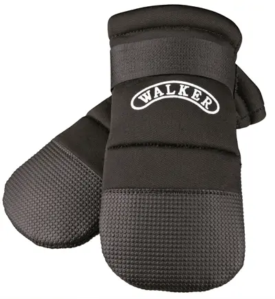 Trixie Walker Care beschermschoenen zwart M – hondenschoenen, 2 stuks
