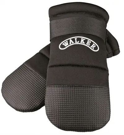 Trixie Walker Care beschermschoenen hond zwart XXL – 2 stuks