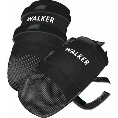 Trixie Walker Care beschermschoenen hond zwart XXXL – 2 stuks - Afbeelding 2