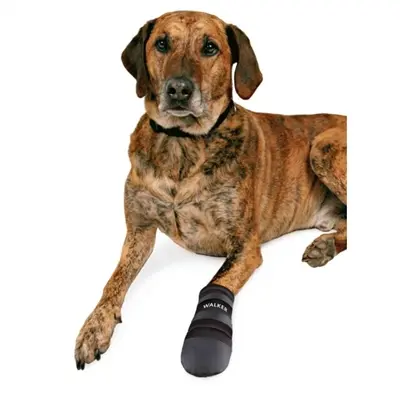 Trixie Walker Care beschermschoenen hond zwart XXXL – 2 stuks - Afbeelding 5